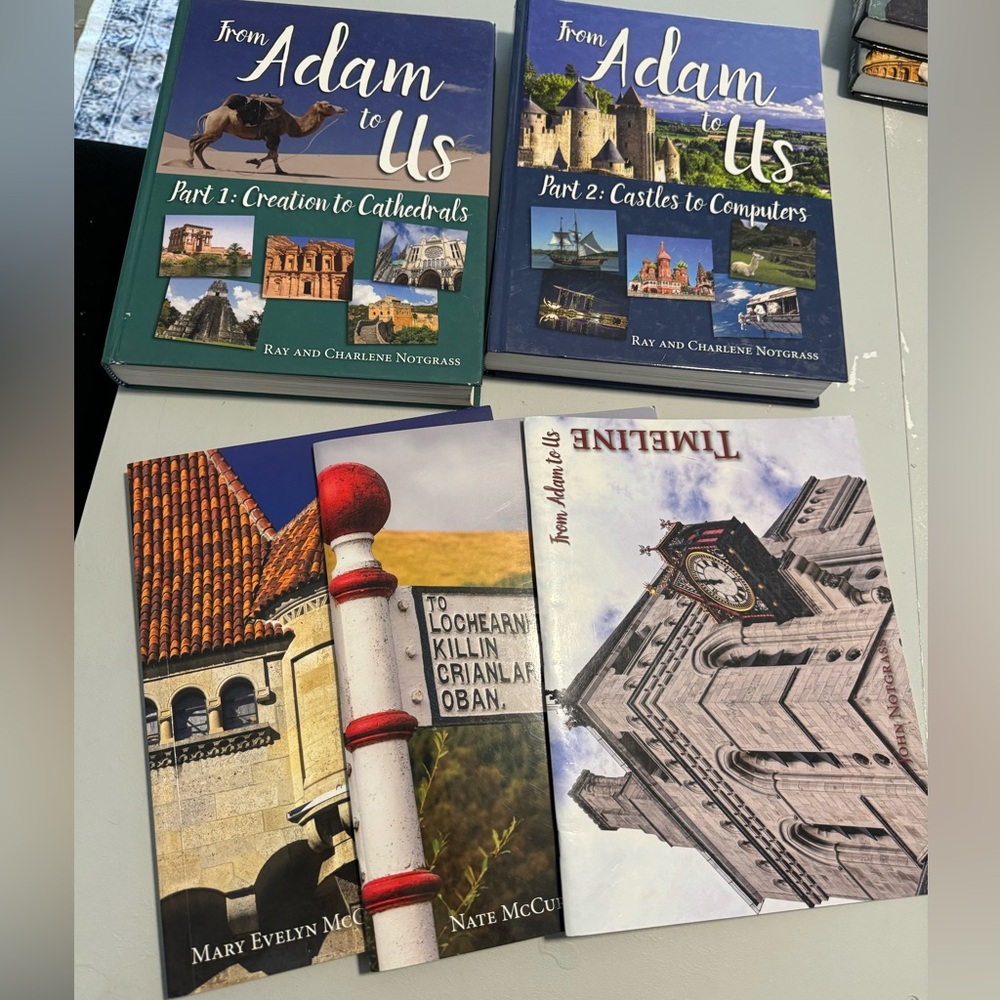 Timber Doodle Homeschool Curriculum: World History/ Literature for 5th-8th grade